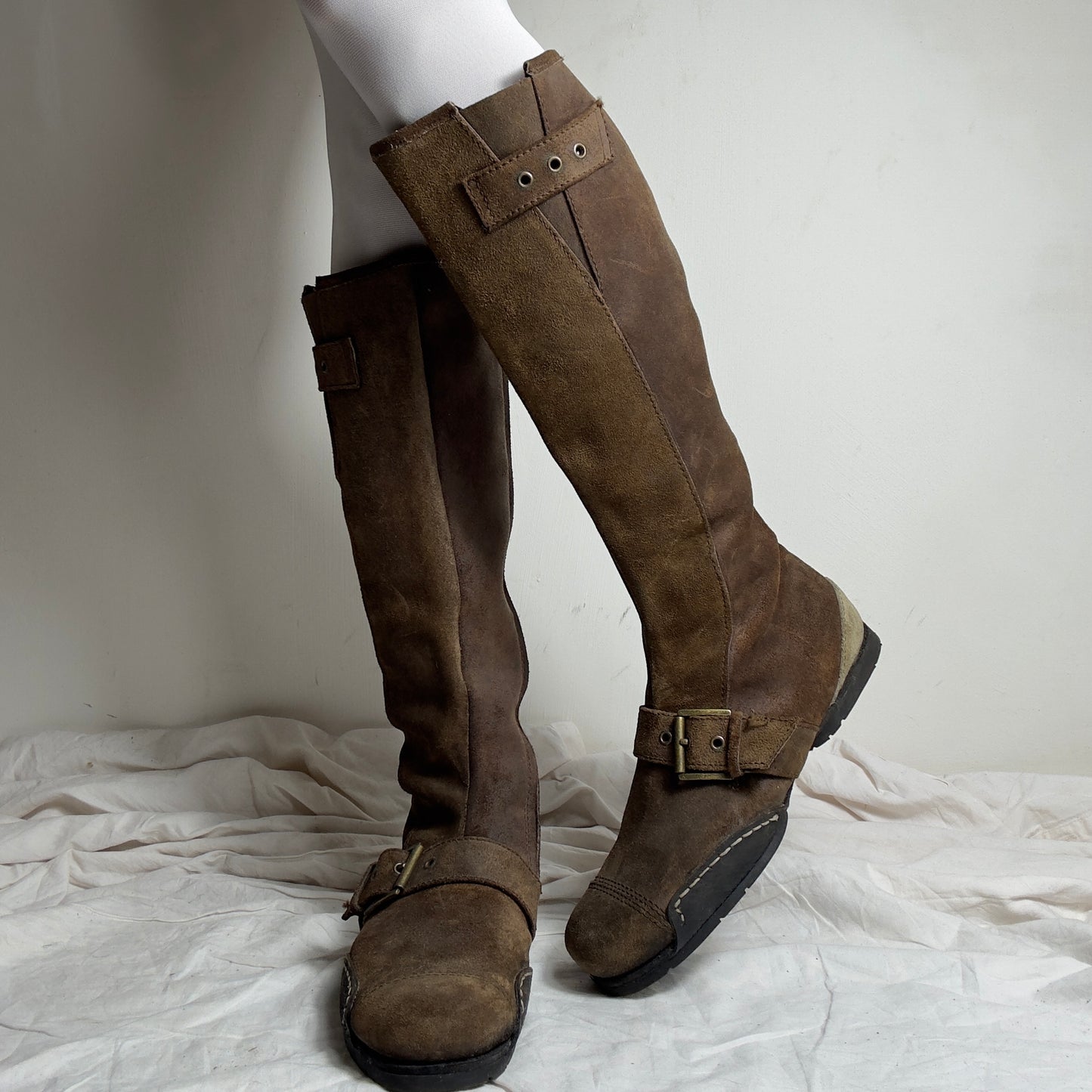 Vintage Leather Riding Boots