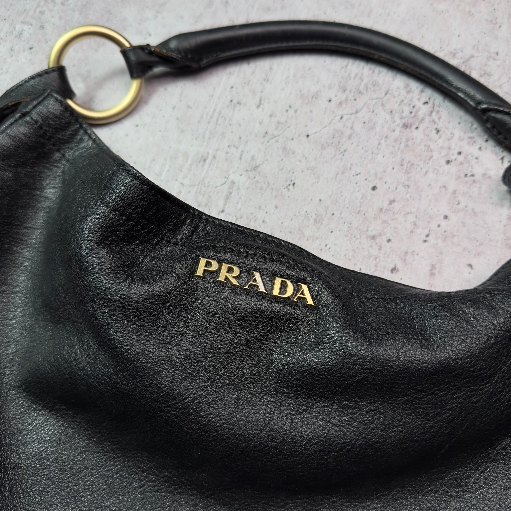 Prada vintage hobo sale