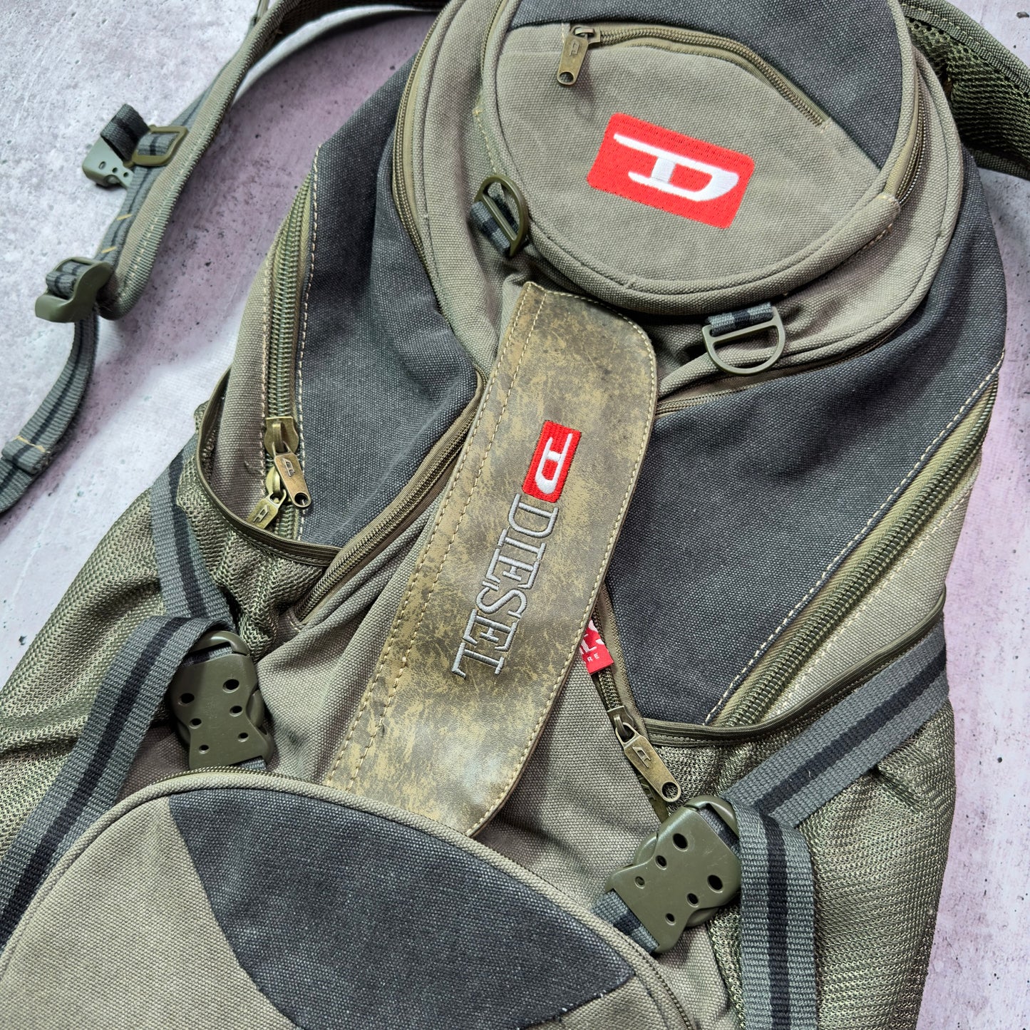 Diesel Vintage Gorpcore Backpack