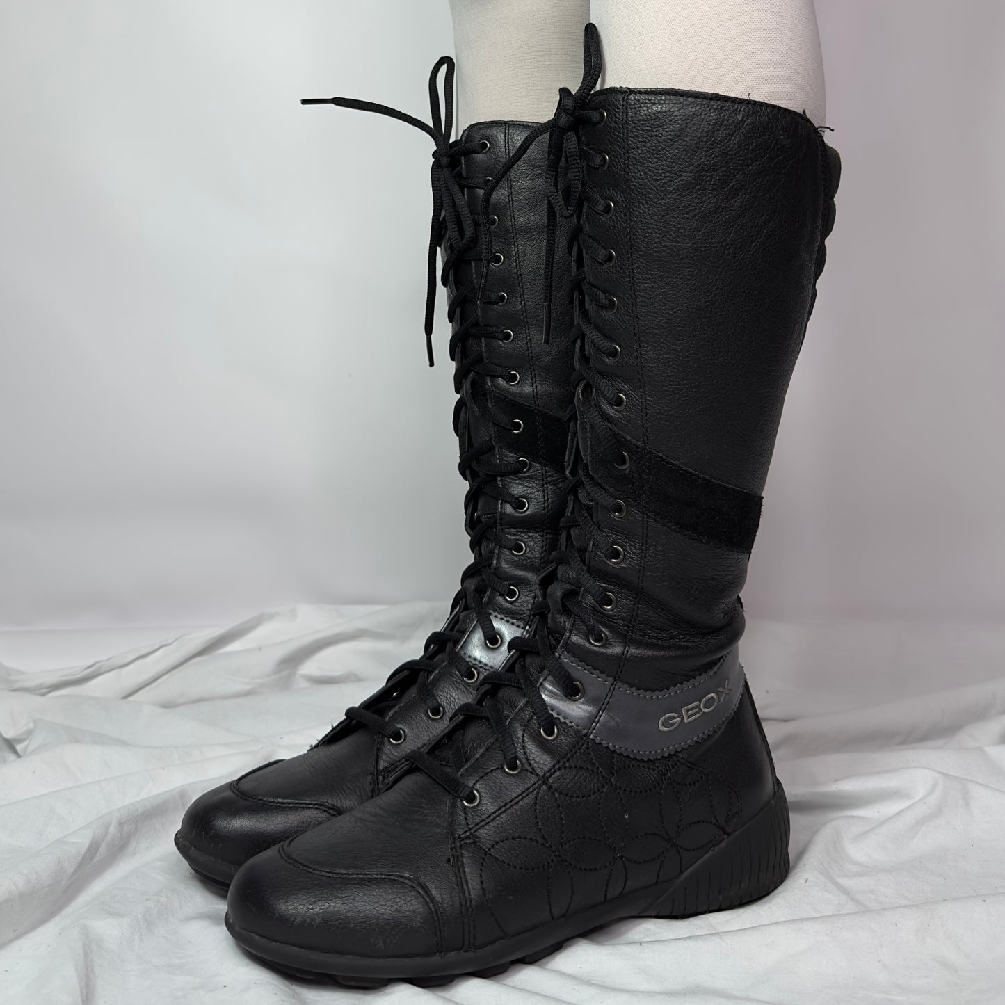 Geox Vintage Lace up Boxing Boots 38/38.5