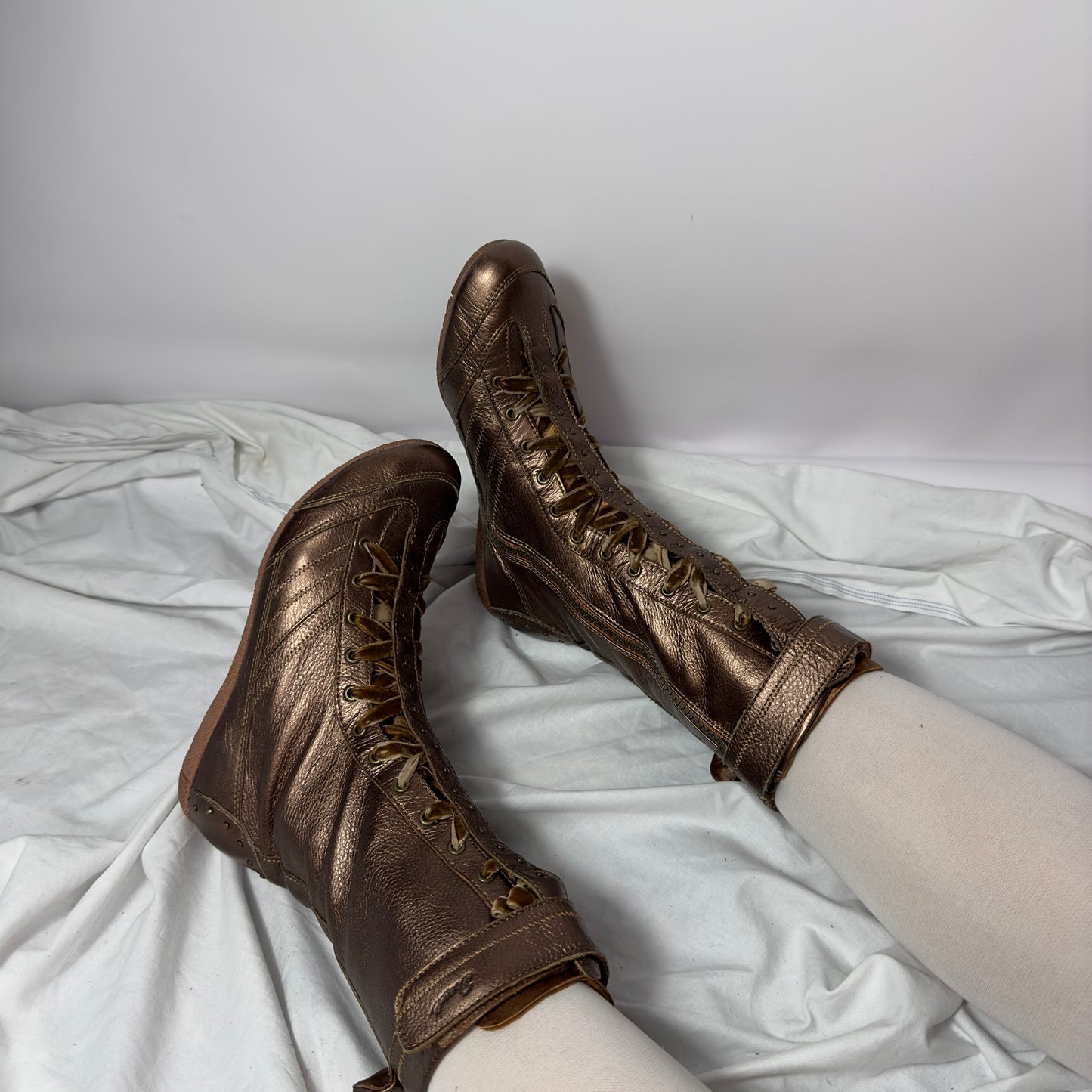 Diesel Vintage Boxing Lace up Boots