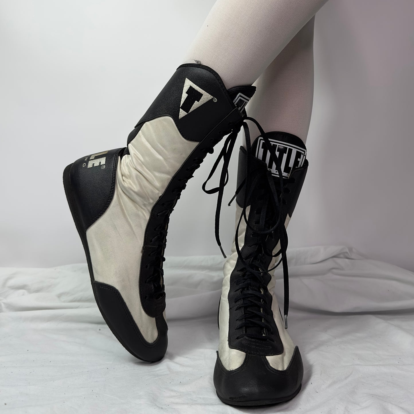 Vintage Boxing Wrestling Boots