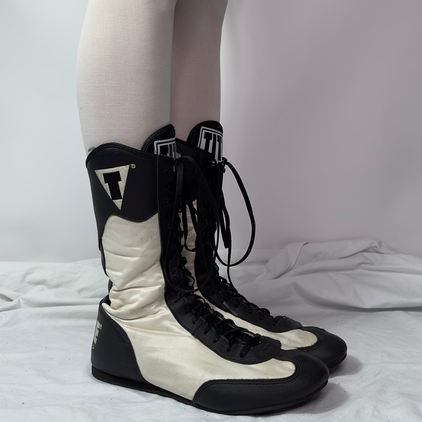 Vintage Boxing Wrestling Boots