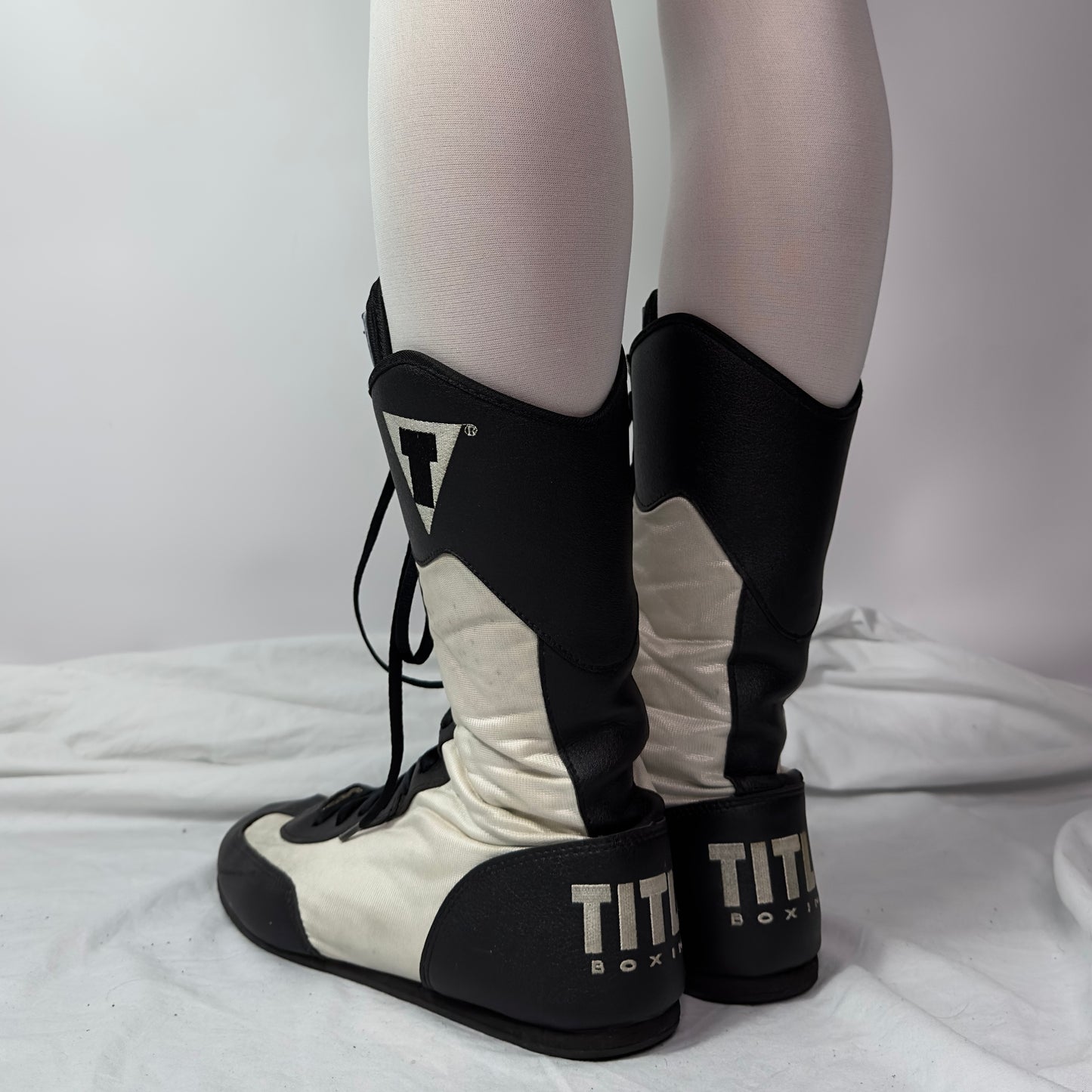 Vintage Boxing Wrestling Boots