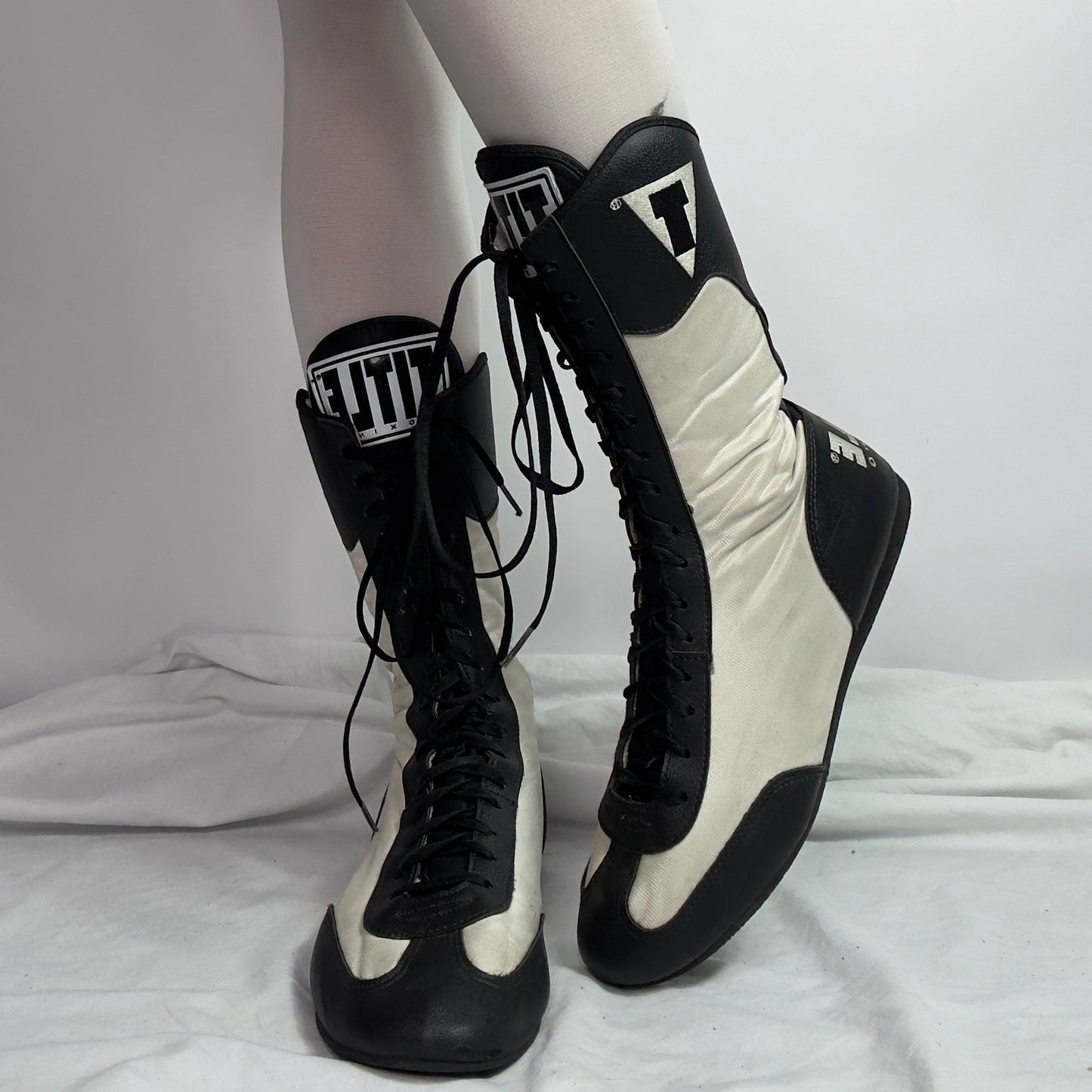 Vintage Boxing Wrestling Boots