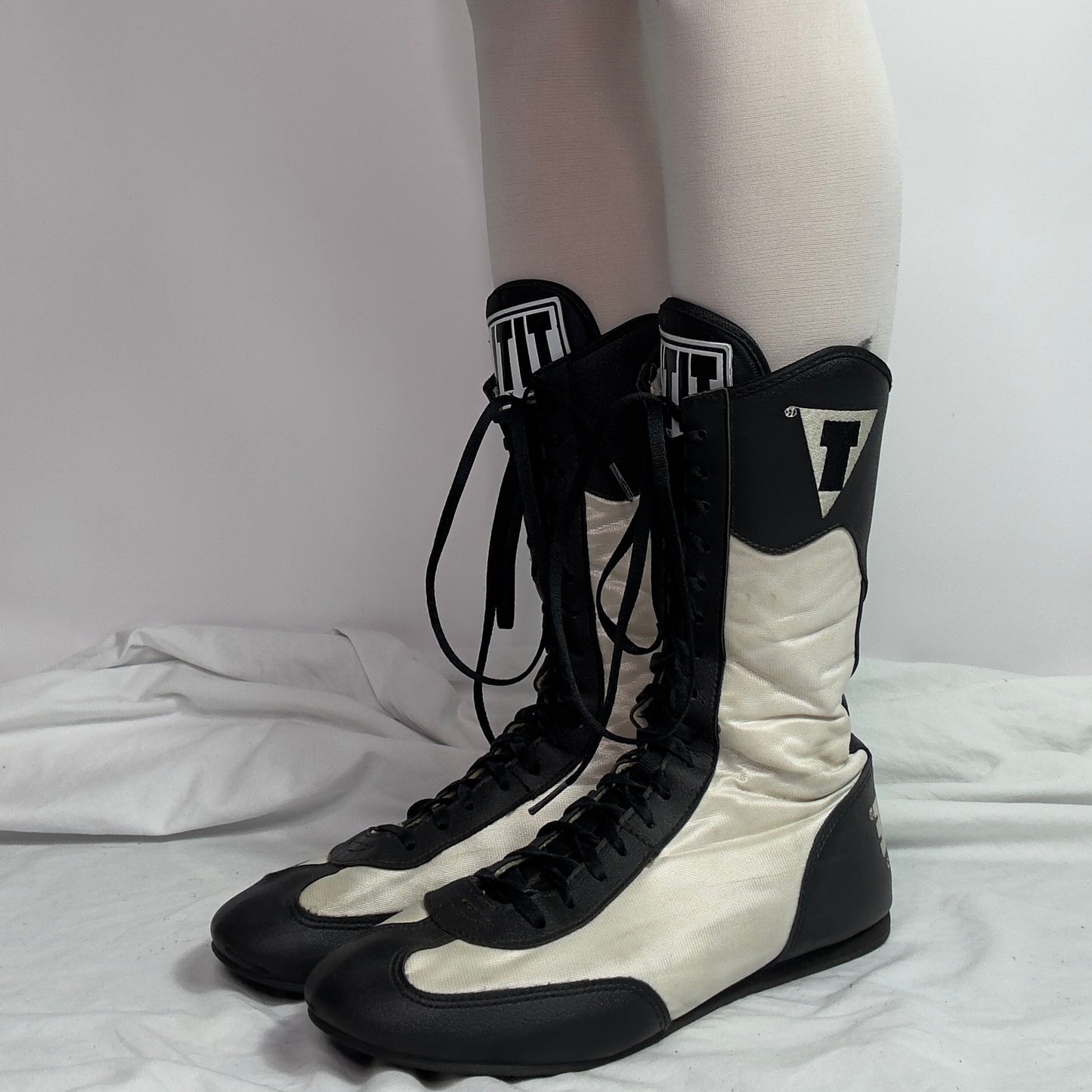 Vintage Boxing Wrestling Boots