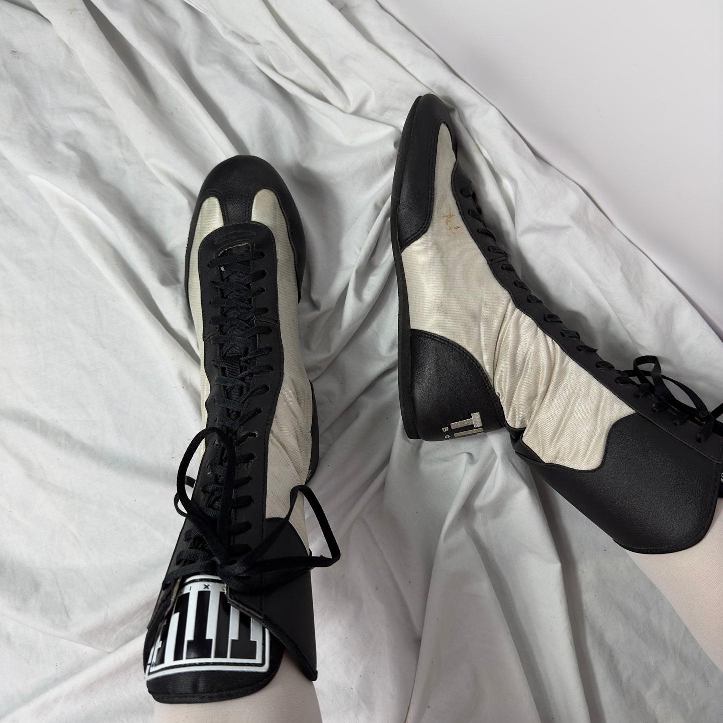 Vintage Boxing Wrestling Boots