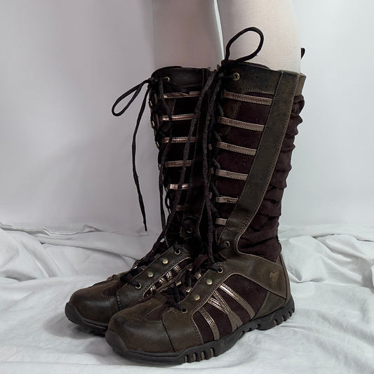 Mustang Vintage Boxing Lace Up Boots 40/41