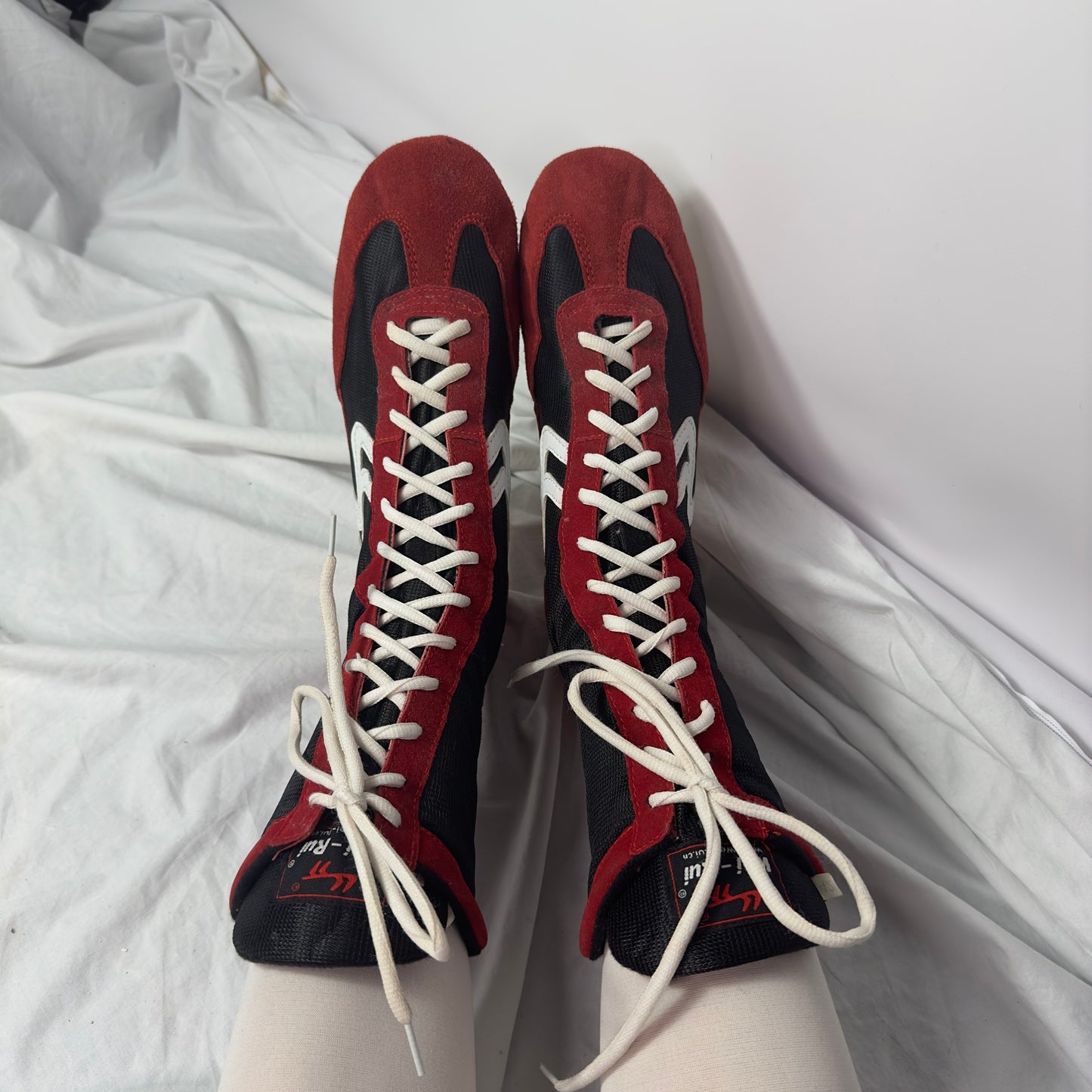 Vintage Boxing Wrestling Boots