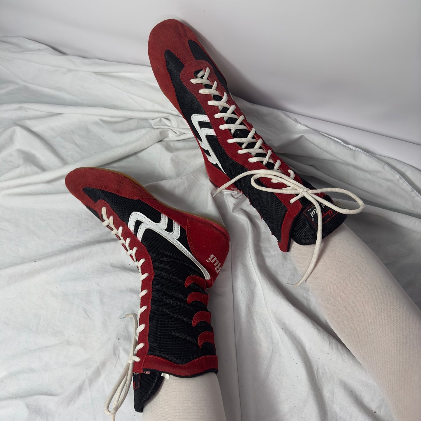 Vintage Boxing Wrestling Boots