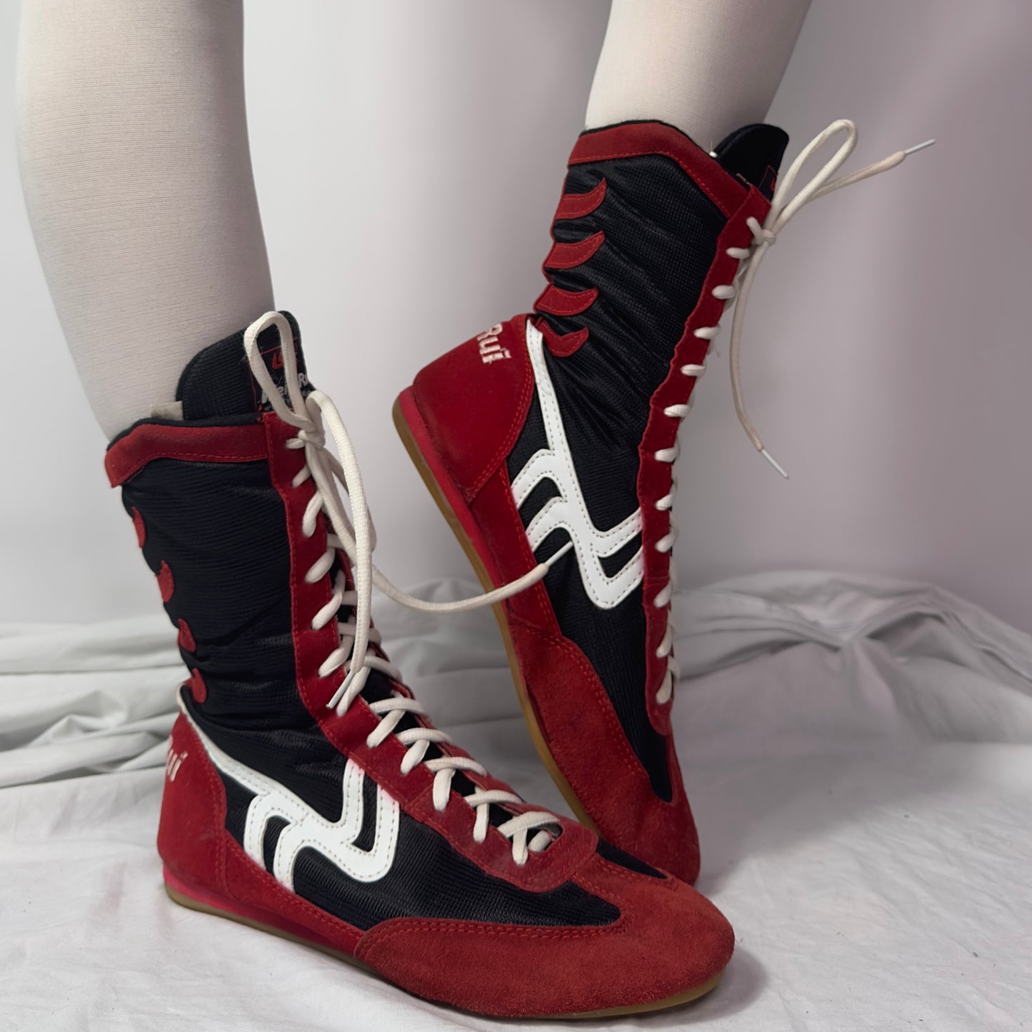 Vintage Boxing Wrestling Boots