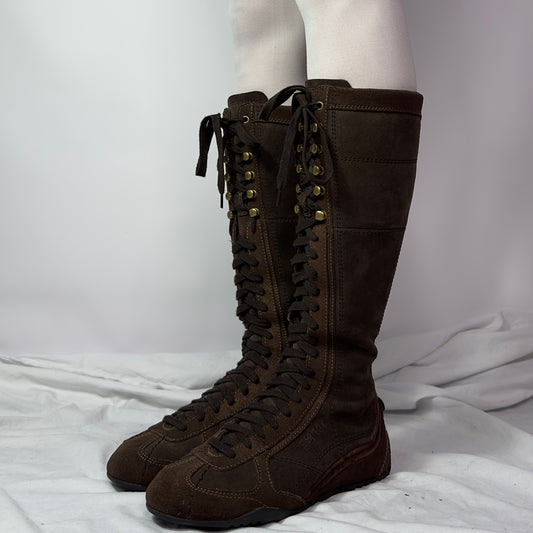 Esprit Vintage Knee High Boxing Boots 36/37